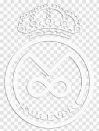 Real madrid kit dls 2020 21; Real Madrid C F Logo White Sport Drawing Coloring Book Transparent Png