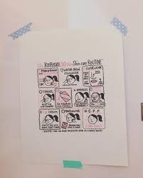 J Ai Scotche Un Reminder Dans Mon Armoire De Salle De Bain Parce Que 10 Etapes De Produits De Beaute C Est Chaud A S Skin Care Routine Skin Care Bullet Journal