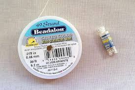 which size and strength of beading wire should i use