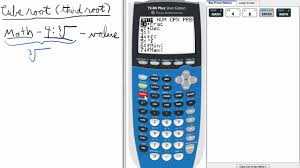 How do you cube root on a calculator. Cube Roots Ti 84 Calculator Roots And Radicals Youtube