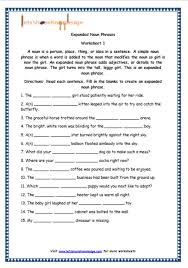 Maybe you would like to learn more about one of these? Grade 5 English Resources Printable Worksheets Topic Expanded Noun Phrases Lets Share Knowledge