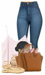 A lady first & foremost. Pin By Andrea Nicole Watson On Sandal Bandal Fashion Outfits Polyvore Outfits Cute Swag Outfits