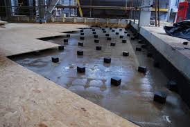Farrat Isomat Acoustic Floating Floors Are Used To Provide Very High Isolation Between Noisy Or Quiet Rooms Floating Floor Music Studio Room Home Dance Studio