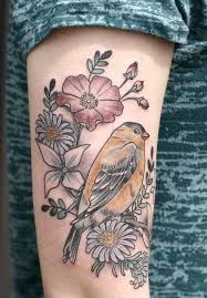 Many flowers, herbs, trees, and other plants traditionally symbolize feelings, moods, or ideas. 90 Astonishing Bird Tattoos