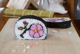 How To Make Flower Sushi Art Amazing Food Recipe Sushi Art Food Art Flower Making