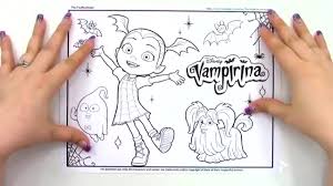 Vampirina is about a young vampire girl, who becomes the new kid in town when her family moves from transylvania, romania to pennsylvania to open a local scare bed and breakfast for visiting ghouls and goblins. Vampirina Ballerina Coloring Book Free Download Borrow And Streaming Internet Archive