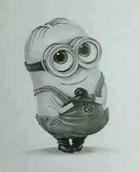 Pin By Stephany Diaz On Pencil Drawings Potlood Tekeningen Minion Drawing Drawings Art