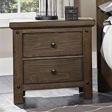 There are quiet, soft close drawers available, or nightstands with a pull out tray for letter writing. Collaboration Nightstand W Hidden Drawer Pine Vaughan Bassett Furniture Cart