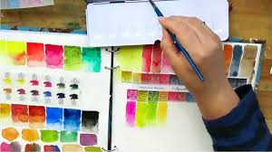 Review Sennelier Watercolour Paint Unpacking Colour Chart First Impression