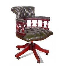 Leather Chesterfield Captain S Chair Office Chair Leather Office Chair Traditional Sofa