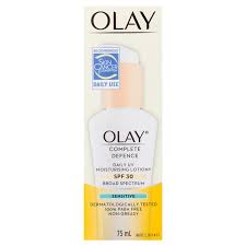 Olay regenerist mineral sunscreen face moisturizer, zinc oxide, spf 30 at walgreens. Buy Olay Complete Defence Daily Uv Moisturising Lotion Sensitive Spf 30 75ml Online At Chemist Warehouse