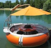 Professional 12V 24V Electric Round BBQ Donut Boat for Sale ...