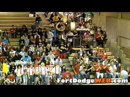 Fort Dodge Band & High School Fans at Basketball Game vs Marshalltown  (January 15th, 2010)
