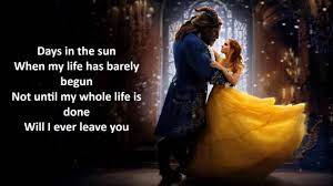 Days In The Sun Lyrics Beauty And The Beast 2017 Beauty And The Beast Movie Beauty And The Beast Movie 2017 Beauty And The Beast Wallpaper