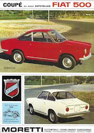 Everything you want to know about this car. Carbrochureaddict Auf Twitter No Model In The 1960s Fiat Range Was Too Small To Escape The Attention Of The Italian Coachbuilding Industry The Classic Nuova 500 Could Be Bought In Italy In