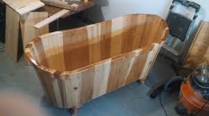 Buy top selling products like haven™ acacia wood tub tray and haven™ teak expandable tub tray in natural. Wooden Bathtubs Insteading