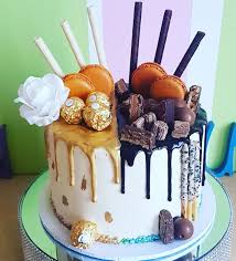 Beautiful Happy Birthday Cake Images For Her Fin Half And Half Cake For His 55th Birthday Snd Her 75th Birthday Happybirthday Birthday Birth 14th Birthday Cakes Half Birthday Cakes 40th Birthday Cakes