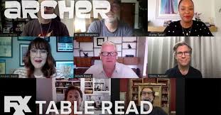 Archer's back in the spy game and his first mission is to guard a priceless statue. Archer Cast Performs Season 3 El Contador Table Read For Good Cause