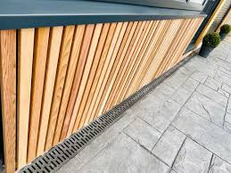 Get total privacy with our board and batten fence. Western Red Cedar Sertiwood Battens Screen Slats 21 Pack Etsy