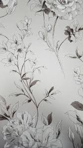 Black And White Floral Wallpaper Canada Black White And Grey Floral Iphone Background Pretty Vintage Flower Artwork Sma Phone Lock Screen Wallpaper Floral Iphone Background Iphone Wallpaper Vintage