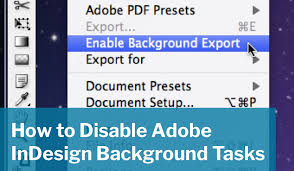 Because they are based on objects, they are tied to the layer properties. How To Disable Adobe Indesign Background Tasks