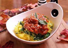 Spaghetti Squash With Moroccan Tomato Jam Recipe Tomato Jam Recipe Tomato Jam Spaghetti Squash