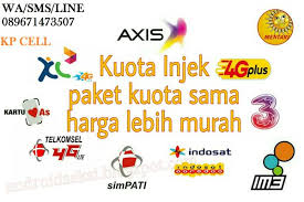 Paket data yang dijual disini dengan sistem inject yang langsung masuk berupa paket data. Jual Inject Kuota Internet Dan Pulsa Semua Operator Murah Dan Fast Respond Di Lapak Muhammad Ulil Amri Bukalapak