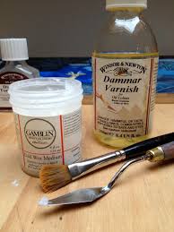 This will prevent paint and varnish bleeding through your painting and showing up on the back of your piece. Process Varnishing An Oil Painting Mike Schultz Studio Blog