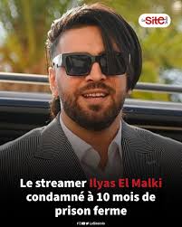 Moroccan streamer Ilyas El Maliki was released from El Jadida local prison  late last night after paying a sum of MAD 150,000, following a court  decision to convert his custodial sentence into