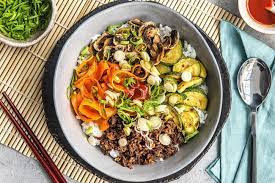 Korean Beef Bibimbap Recipe Hellofresh Recipe Hello Fresh Recipes Rice Bowls Recipes Recipes