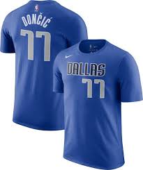 Dallas mavericks luka dončić association authentic jersey. Nike Men S Dallas Mavericks Luka Doncic 77 Dri Fit Royal T Shirt Dick S Sporting Goods