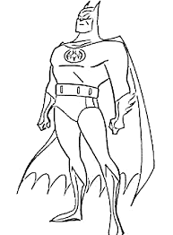 Dibujo Batman Para Colorear