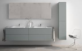 Browse bathroom storage and furniture, including bathroom cabinets, shelves, vanity units, worktops and bathroom organisers. Bad Design Badewannen Duschwannen Waschtische Double Vanity Double Vanity Unit Grey Bathroom Furniture