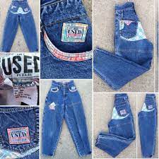 Etsy uses cookies and similar technologies to give you a better experience, enabling things like: Vintage Get Used By Elie Jeans High Waist Tapered Leg 90s Hip Hop 28 26 Waist Ebay High Waist Jeans High Jeans Vintage Outfits 90s Hip Hop