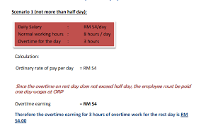 Permit from department of labouris required for any overtime above 104 hours per month, with conditions of not more than 12 hours of work per day inclusive of normal hours in a day. Overtime Calculator For Payroll Malaysia Smart Touch Technology