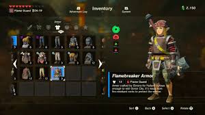 When reporting a problem, please be as specific as possible in providing details such as what conditions the problem occurred under and what kind of effects it had. Zelda Breath Of The Wild How To Get Fireproof Armor Lvl 2 Heat Guide Gameranx
