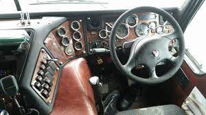 Inside Of A 2005 Model K104 Kenworth Semi Trucks Interior Truck Interior Vintage Trucks