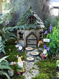 Fairy House Cottage Large Fairy Garden Leaf Style Roof Etsy Fairy Garden Supplies Large Fairy Garden Fairy Garden Cottage