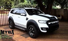 Mtba Pta North Ford Everestv2 Studded Fender Arches V1 Grill With Ledsfuel Cap Coverlight Covers Front Ford Endeavour Ford Ranger Modified Ford Pickup Trucks