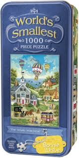 4.7 out of 5 stars 1,241. Masterpieces 1000 Piece Jigsaw Puzzle W Collectors Tin Worlds Smallest Whale Watchers Toy At Mighty Ape Nz