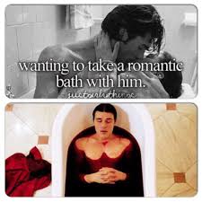 It can help you unwind after a long day, warm you up rinse the bathtub if it hasn't been cleaned recently. Take A Bath With Me Regina Dandy Mott Finn Wittrock American Horror Story Series American Horror Story American Horror