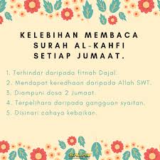 Terdapat juga kisah musa, khidir dan dzulqarnain. Jom Kita Amalkan Membaca Surah Al Kahfi Salam Car Rental Facebook