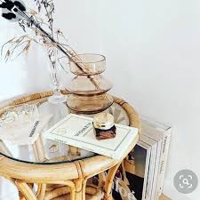 Find the perfect home furnishings at hayneedle, where you can buy online while you explore our room designs and curated looks for tips, ideas & inspiration to help you along the way. Sustainable Rattan Round Coffee Table With Glass Top Small Furniture Home Living Furniture Tables Sets On Carousell