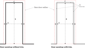 How To Measure For A Barn Door International Door Company Barn Door Barn Doors Sliding Sliding Barn Door