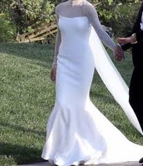Check spelling or type a new query. Dress White Wedding Dress Vera Wang Mermaid Wedding Dress Long Sleeves Sheer Wheretoget