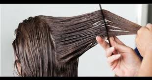 اقوى كيراتين طبيعي منزلي رهيييييب لفرد الشعر من اول استعمال x2f خلطة فرد الشعر youtube hair green beauty brands natural hair mask