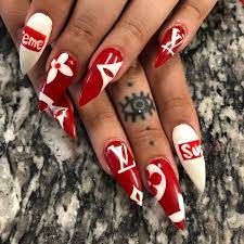 Pin By Taylor Janae On Nailed It In 2021 Subtle Nails Red Nail Designs Red Nails