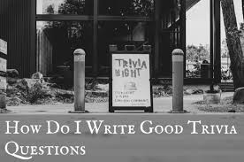 Questions to ask the interviewer at the end of an interview. How Do I Write Great Trivia Questions For Bar Or Pub Quiz Games Hobbylark