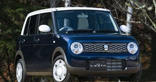 スズキ ネイビー アイボリーの専用インテリアで 大人かわいい 特別仕様車 ラパン モード ラパン スズキ スズキ ラパン カスタム