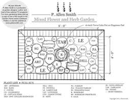 Mixed Flower And Herb Garden Herb Garden Flower Garden Plans Herb Garden Design